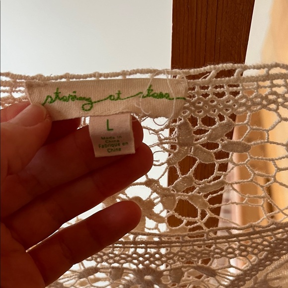 Boho Lace Crochet Top - Picture 2 of 4